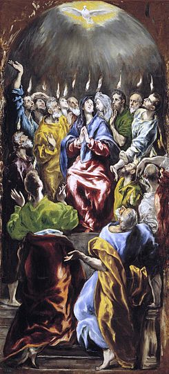 Pentecostés El Greco 1597